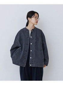 【congés payés】【FAVE】ボアカラーブルゾン 詳細画像 ブラック 18