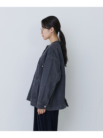 【congés payés】【FAVE】ボアカラーブルゾン 詳細画像 ブラック 20