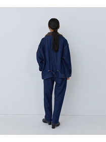 【congés payés】【FAVE】ボアカラーブルゾン 詳細画像 ブラック 25