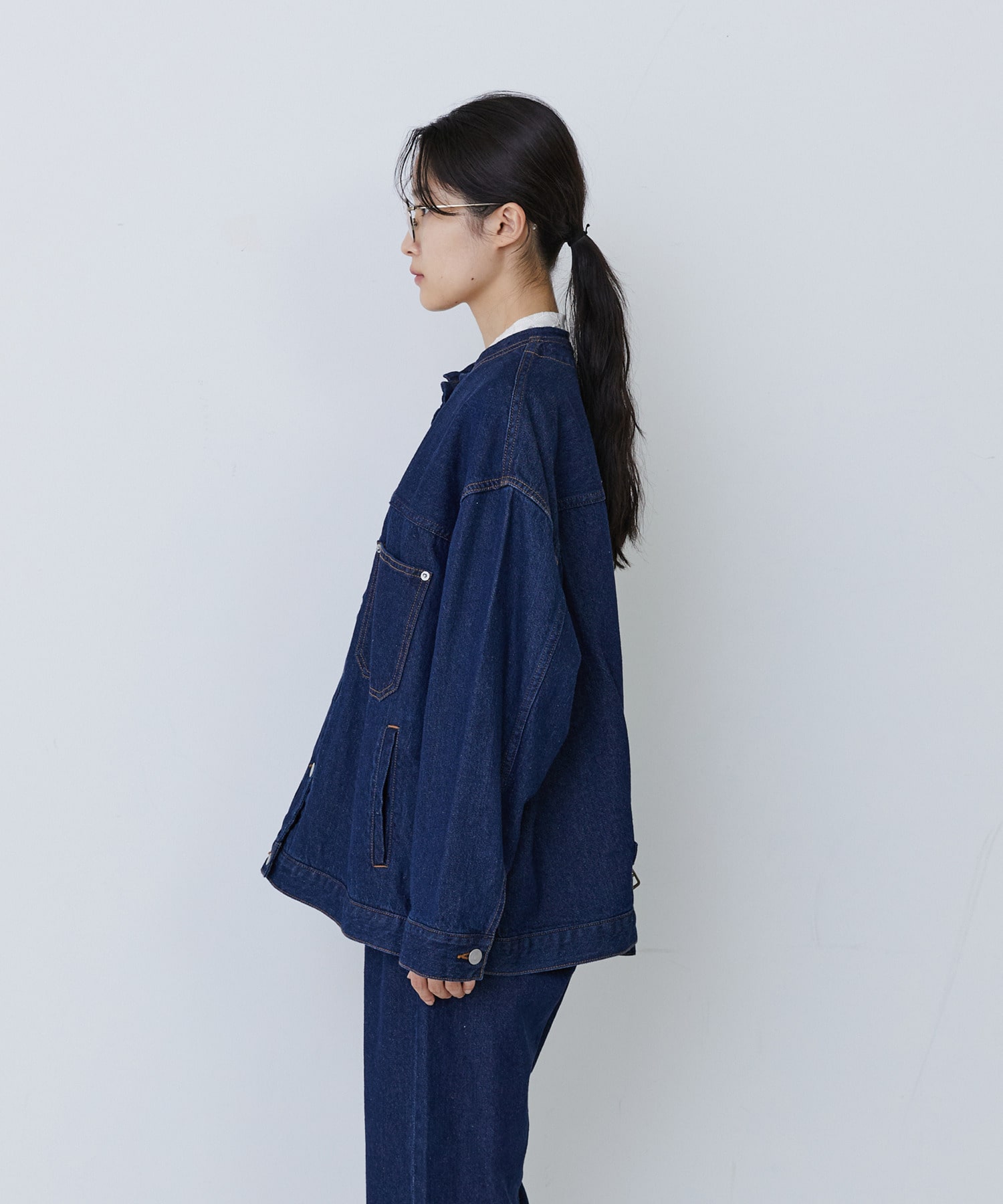 【congés payés】【FAVE】ボアカラーブルゾン 詳細画像 ブラック 33