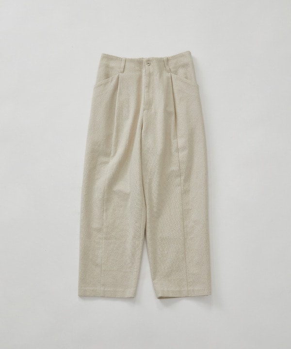 【congés payés】サイドフリンジコットンパンツ