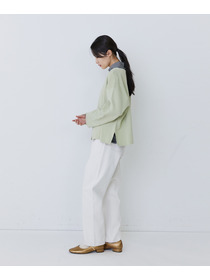 【congés payés】【2way】ミラノリブニットカーディガン 詳細画像 パープル 2