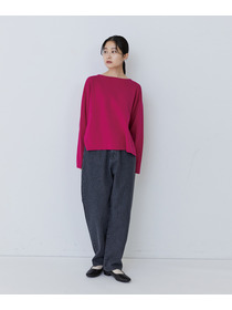 【congés payés】【2way】ミラノリブニットカーディガン 詳細画像 パープル 23