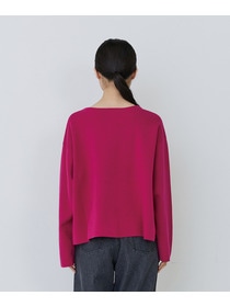 【congés payés】【2way】ミラノリブニットカーディガン 詳細画像 パープル 26