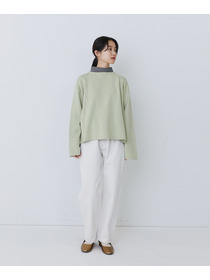 【congés payés】【2way】ミラノリブニットカーディガン 詳細画像 パープル 4