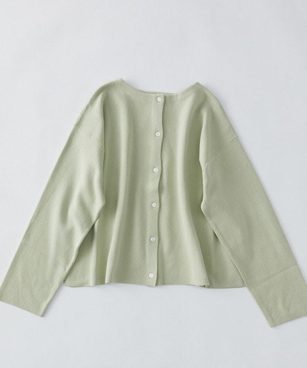 【congés payés】【2way】ミラノリブニットカーディガン