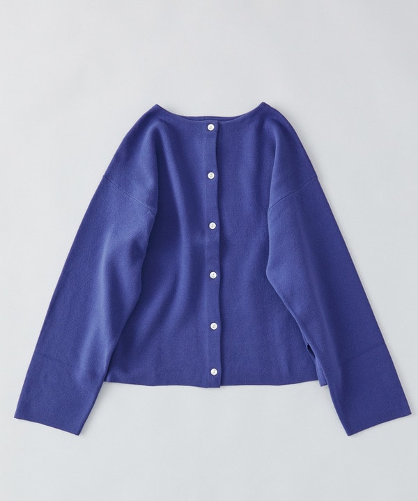 【congés payés】【2way】ミラノリブニットカーディガン