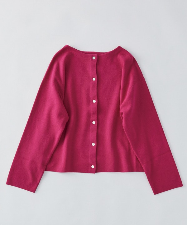 【congés payés】【2way】ミラノリブニットカーディガン