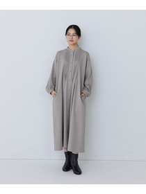 【congés payés】フロントタックカットソーワンピース 詳細画像 グレー系その他 9