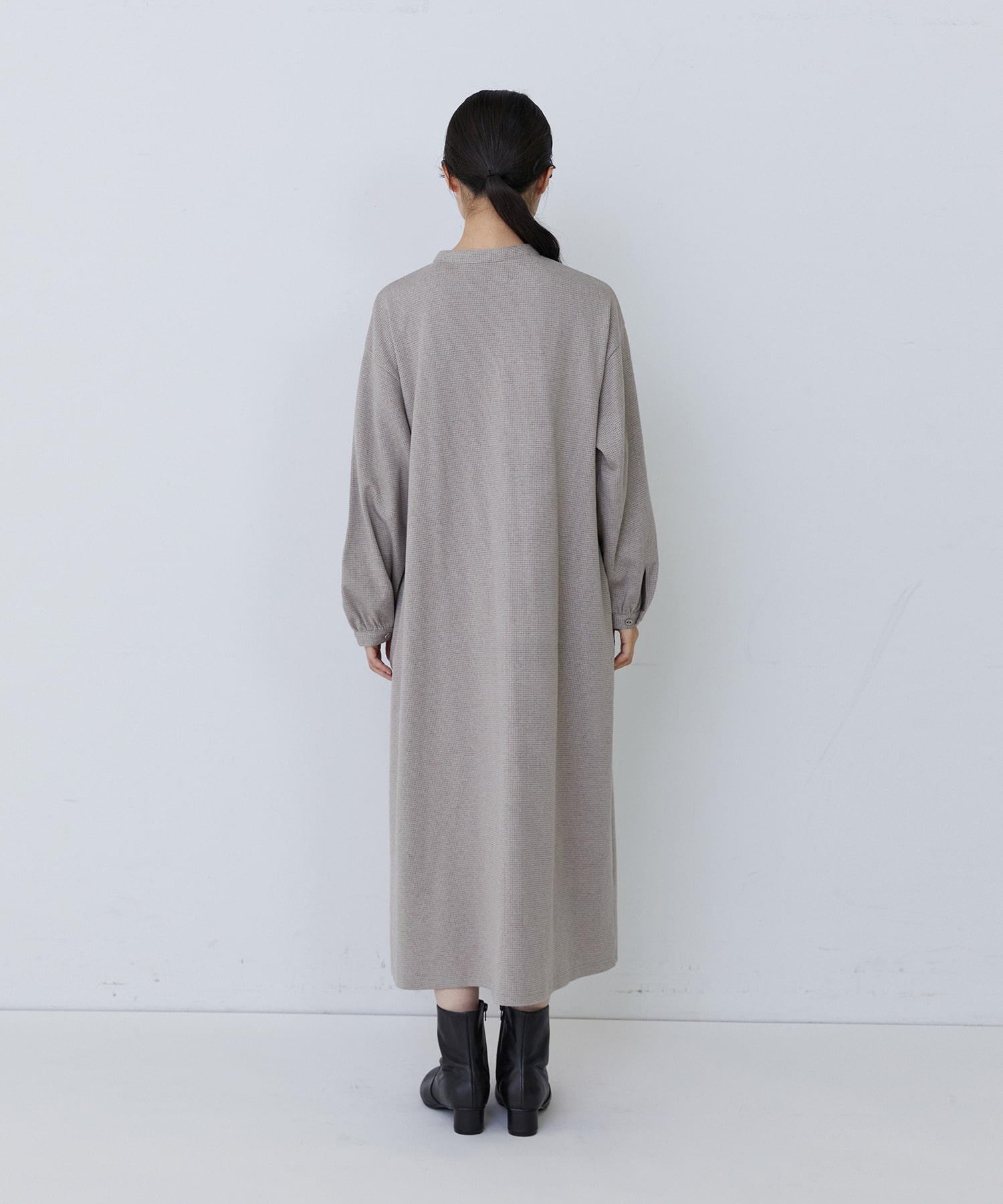 【congés payés】フロントタックカットソーワンピース 詳細画像 グレー系その他 15