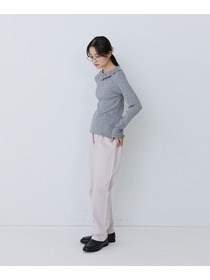 【congés payés】フリルカラーインナーカットソー 詳細画像 ブラック 16