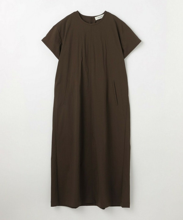 feerique　ポリナイロンストレッチTシャツワンピース 詳細画像 ブラウン 2