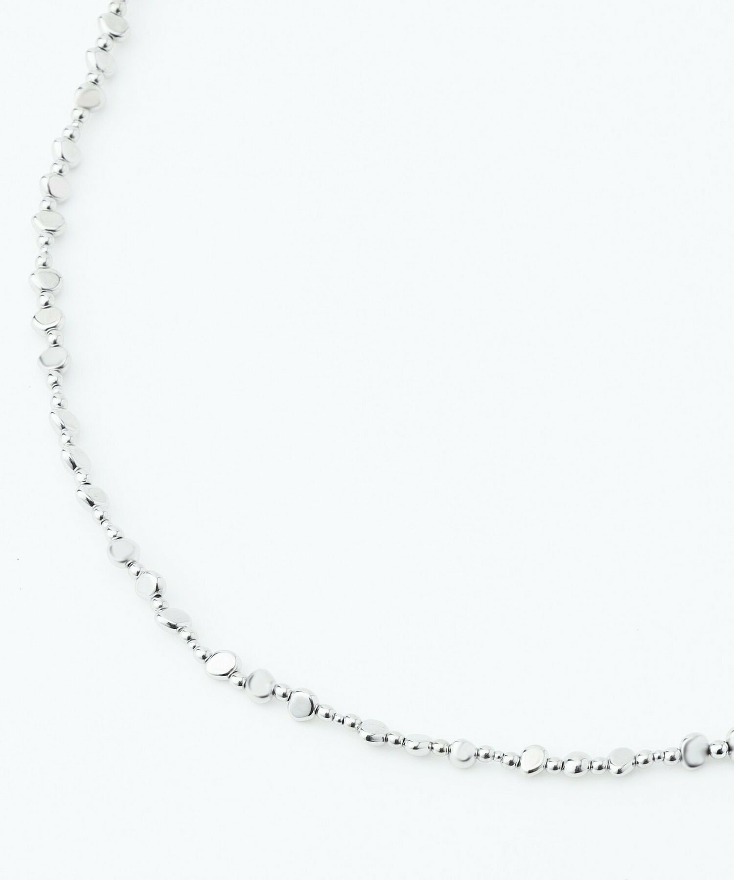 【MOGA】ロングメタルビーズネックレス 詳細画像 ゴールド 3