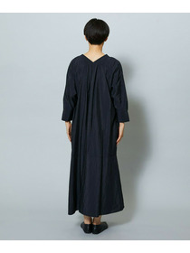 【MOGA】ナイロンクロスVネックワンピース 詳細画像 ブラック 19