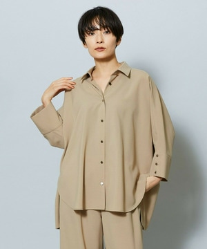 【MOGA】ドライトロドルマンシャツ 詳細画像 ベージュ 1