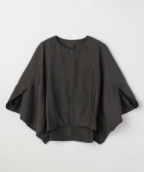 キュプラツイルブルゾン 詳細画像 チャコール 2