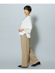 【MOGA】ドライトロワイドイージーパンツ 詳細画像 チャコールグレー 7