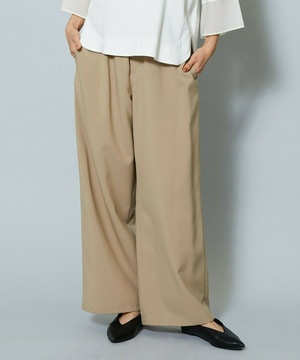 【MOGA】ドライトロワイドイージーパンツ 詳細画像 ベージュ 1