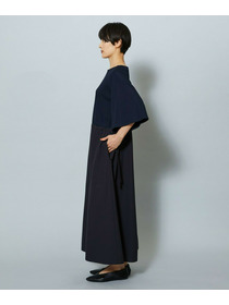 【MOGA】R/Nジャージードッキングフレアーワンピース 詳細画像 ブルー系その他 18