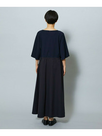 【MOGA】R/Nジャージードッキングフレアーワンピース 詳細画像 ブルー系その他 19