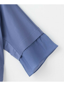 【MOGA】スーピマスムースブラウス 詳細画像 チャコールグレー 24