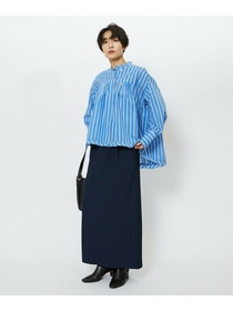 【feerique】feerique　エアリーコットンAラインブラウス 詳細画像 ブラウン 11