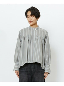 【feerique】feerique　エアリーコットンAラインブラウス 詳細画像 ブラウン 17