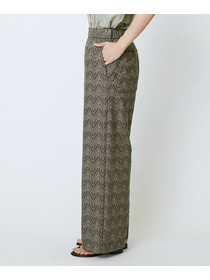 【feerique】feerique コットンレースワイドパンツ 詳細画像 ブラック 20