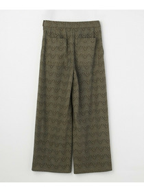 【feerique】feerique コットンレースワイドパンツ 詳細画像 ブラック 23