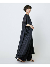 【feerique】feerique コットンレースワイドパンツ 詳細画像 ブラック 8