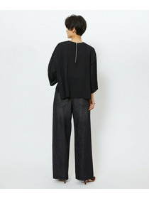 【feerique】feerique　ワイドデニムパンツ 詳細画像 ネイビー 11