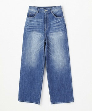 【feerique】feerique　ワイドデニムパンツ 詳細画像 ブルー 1