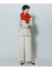 【MOGA】カシミヤシルクストール 詳細画像 チャコールグレー 4