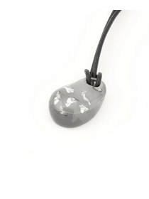 【MOGA】革紐オーバルモチーフネックレス 詳細画像 シルバー 1