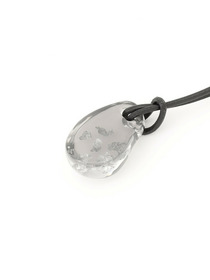 【MOGA】革紐オーバルモチーフネックレス 詳細画像 シルバー 2