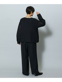 【MOGA】2WAYダブルクロスブラウス 詳細画像 ブラック 15