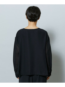 【MOGA】2WAYダブルクロスブラウス 詳細画像 ブラック 19