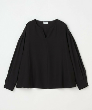 【MOGA】2WAYダブルクロスブラウス 詳細画像 チャコールグレー 2