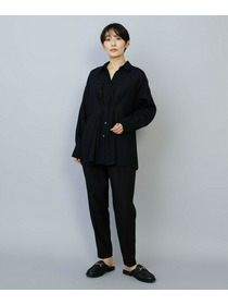 【MOGA】シアービエラタックラインブラウス 詳細画像 ブラック 1