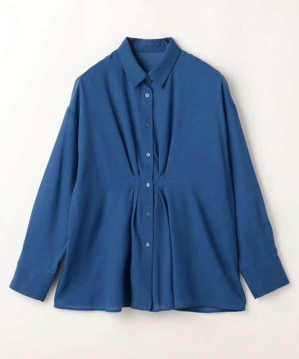 シアービエラタックラインブラウス 詳細画像 ブルー 2