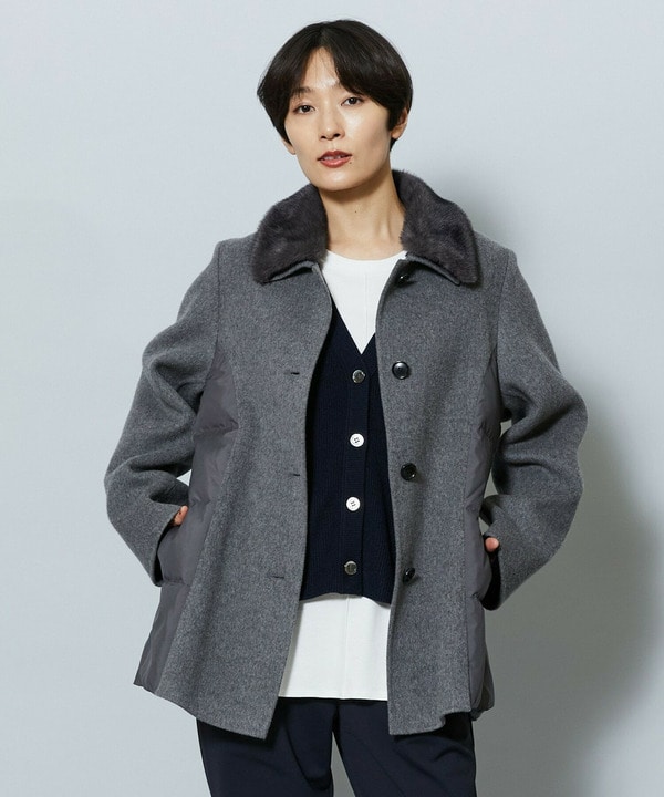 現行MOGA【Lサイズ】メモリートリコットワイドシルエットジャケット モガ メモリートリコットワイドシルエットジャケット｜BIGI online