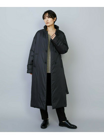 【MOGA】シルキータフタパディングテーラードコクーンコート 詳細画像 チャコールグレー 1