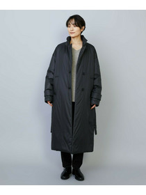 【MOGA】シルキータフタパディングテーラードコクーンコート 詳細画像 チャコールグレー 18