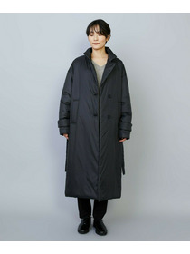【MOGA】シルキータフタパディングテーラードコクーンコート 詳細画像 チャコールグレー 19
