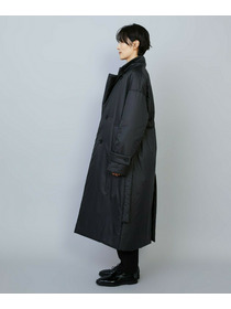 【MOGA】シルキータフタパディングテーラードコクーンコート 詳細画像 チャコールグレー 20