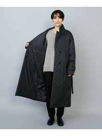 【MOGA】シルキータフタパディングテーラードコクーンコート 詳細画像 チャコールグレー 22
