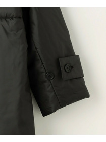 【MOGA】シルキータフタパディングテーラードコクーンコート 詳細画像 チャコールグレー 26