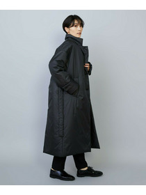 【MOGA】シルキータフタパディングテーラードコクーンコート 詳細画像 チャコールグレー 6