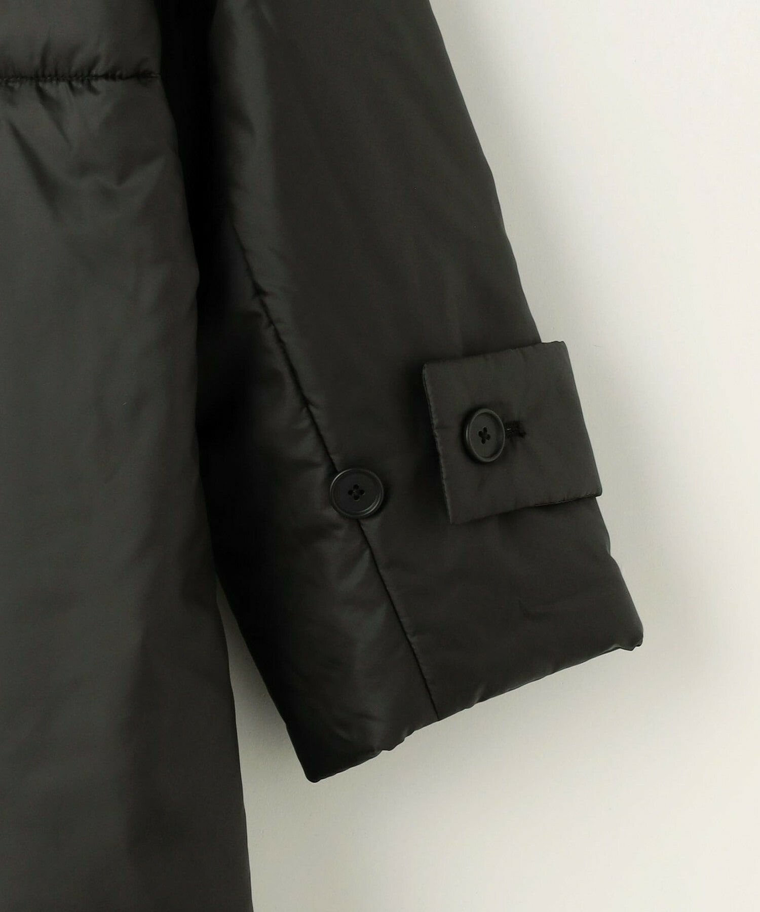 【MOGA】シルキータフタパディングテーラードコクーンコート 詳細画像 チャコールグレー 26