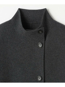 【MOGA】メルトンリバースタンドカラーコート 詳細画像 ネイビー 25